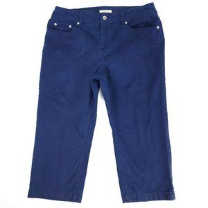 Jones New York Petite Stretch‎ Cropped Pants